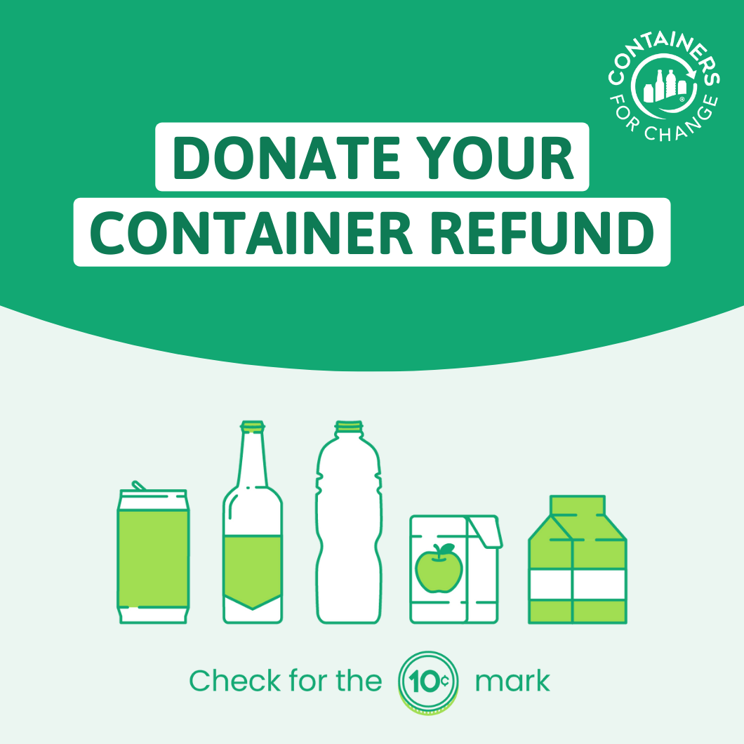 Donate your container refund